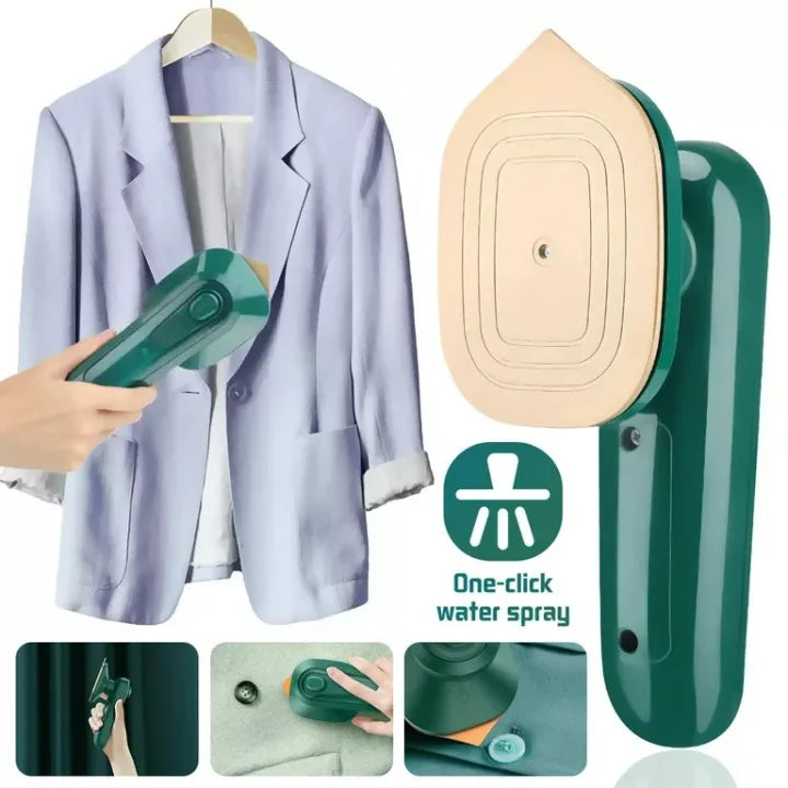 Mini Plancha de Vapor Portátil: ¡Ropa Impecable en Cualquier Lugar!